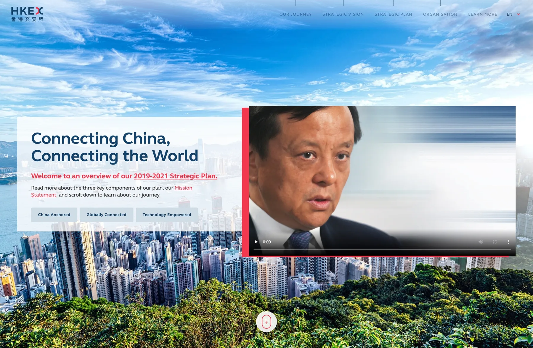 HKEX Strategic Plan Home Page