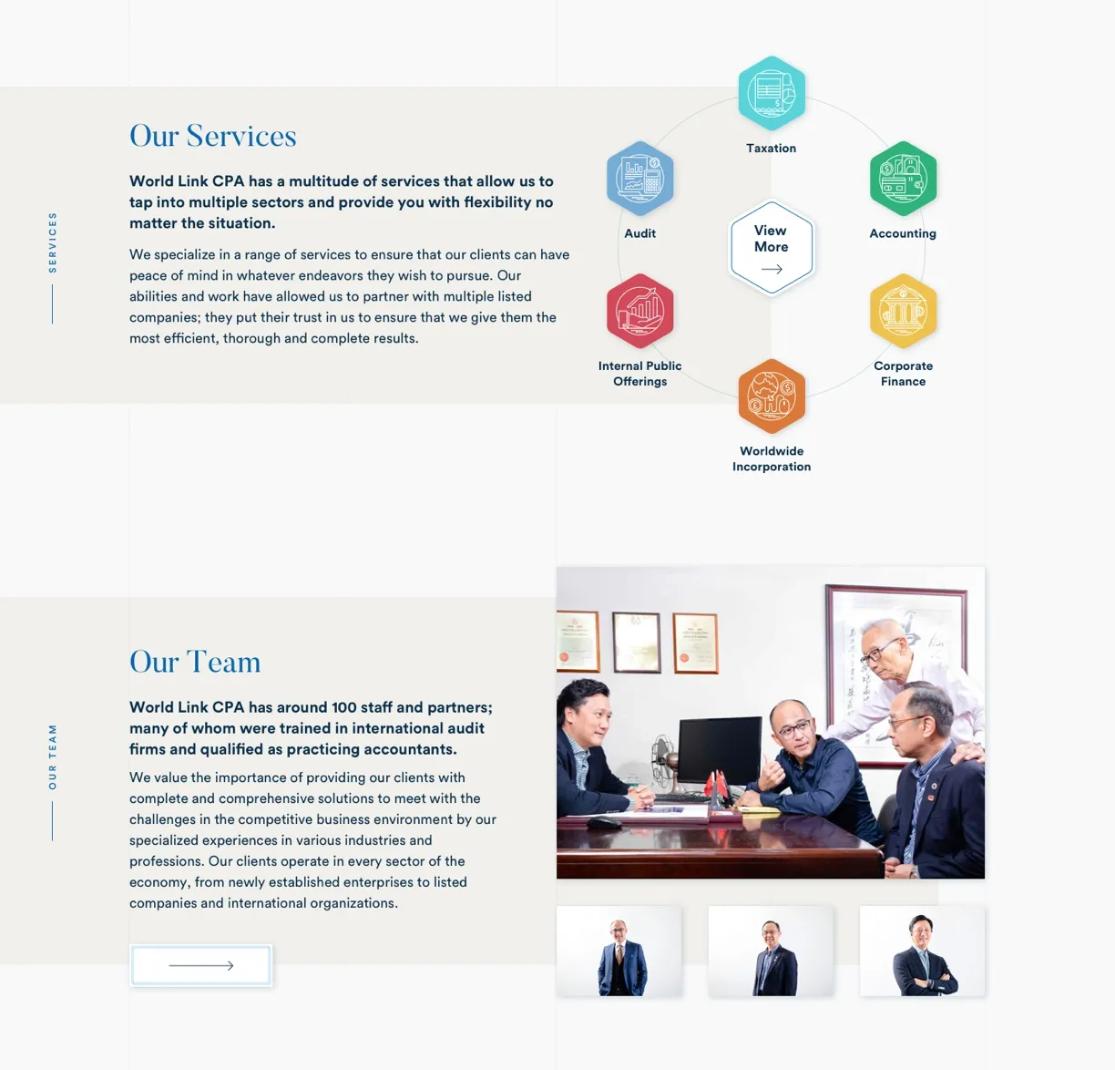 World Link CPA Home Page